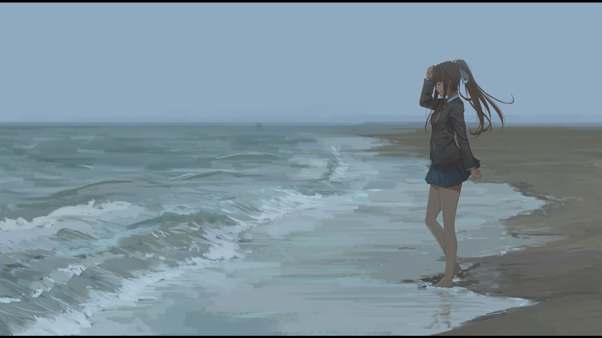 海边少女